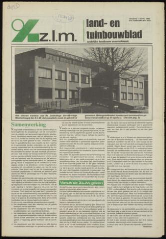 Zeeuwsch landbouwblad ... ZLM land- en tuinbouwblad 1980-04-11