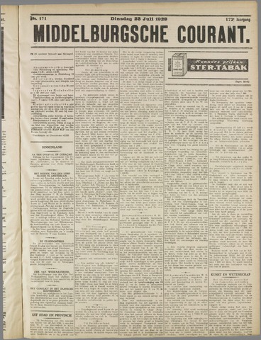 Middelburgsche Courant 1929-07-23
