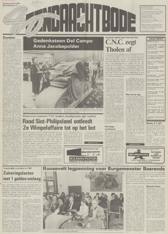 Eendrachtbode /Mededeelingenblad voor het eiland Tholen 1984-06-28