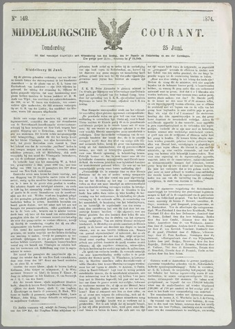 Middelburgsche Courant 1874-06-25