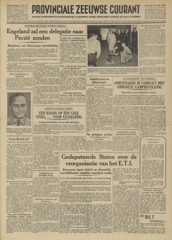 Provinciale Zeeuwse Courant 1951-07-30