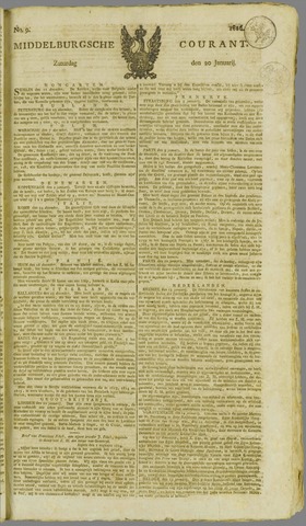 Middelburgsche Courant 1816-01-20
