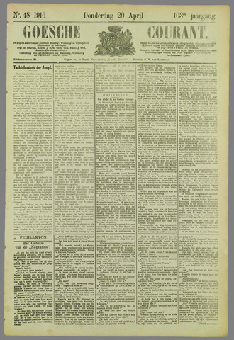 Goessche Courant 1916-04-20