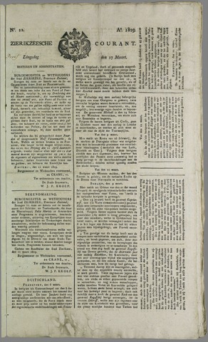 Zierikzeesche Courant 1829-03-17