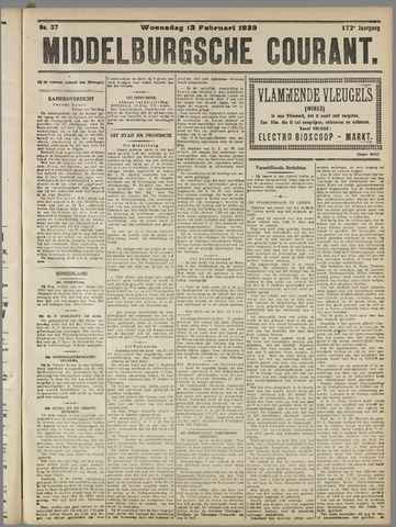 Middelburgsche Courant 1929-02-13