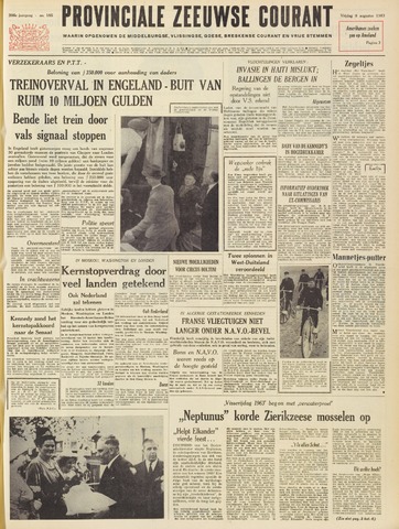 Provinciale Zeeuwse Courant 1963-08-09