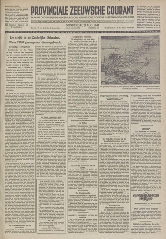 Provinciale Zeeuwse Courant 1941-08-21