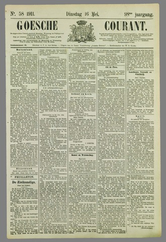 Goessche Courant 1911-05-16
