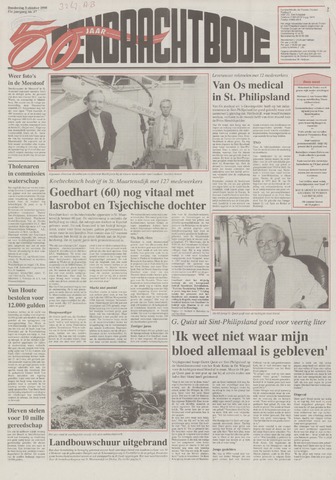 Eendrachtbode /Mededeelingenblad voor het eiland Tholen 1995-10-05