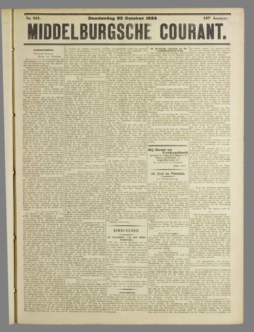 Middelburgsche Courant 1924-10-23