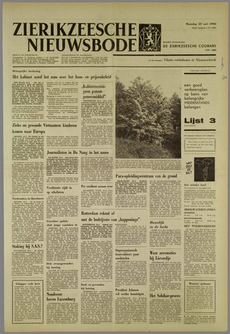 Zierikzeesche Nieuwsbode 1966-05-23