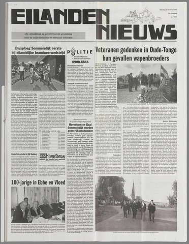 Eilanden-nieuws. Christelijk streekblad op gereformeerde grondslag 2005-10-04
