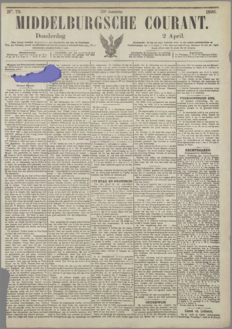 Middelburgsche Courant 1896-04-02