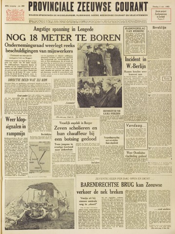 Provinciale Zeeuwse Courant 1963-11-05