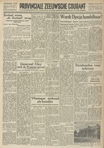 Provinciale Zeeuwse Courant 1947-07-19