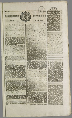 Zierikzeesche Courant 1827-03-30