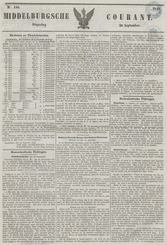 Middelburgsche Courant 1848-09-26