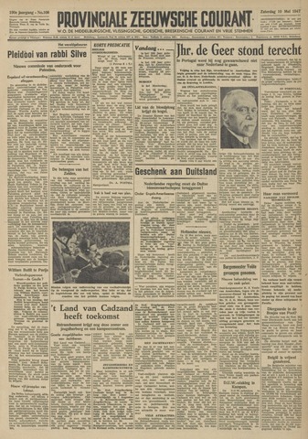 Provinciale Zeeuwse Courant 1947-05-10