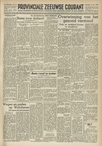 Provinciale Zeeuwse Courant 1948-01-17