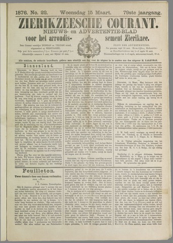 Zierikzeesche Courant 1876-03-15