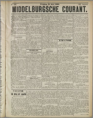 Middelburgsche Courant 1920-05-21