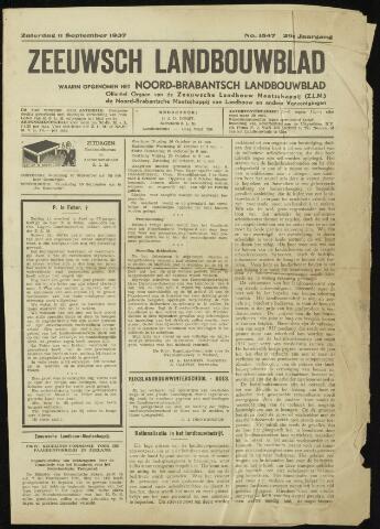 Zeeuwsch landbouwblad ... ZLM land- en tuinbouwblad 1937-09-11