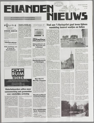 Eilanden-nieuws. Christelijk streekblad op gereformeerde grondslag 2003-08-05