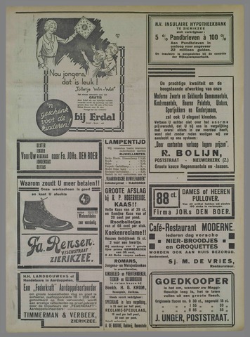 Zierikzeesche Nieuwsbode 1931-10-09