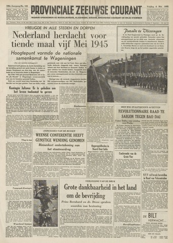 Provinciale Zeeuwse Courant 1955-05-06