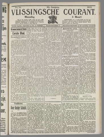 Vlissingse Courant 1912-03-04