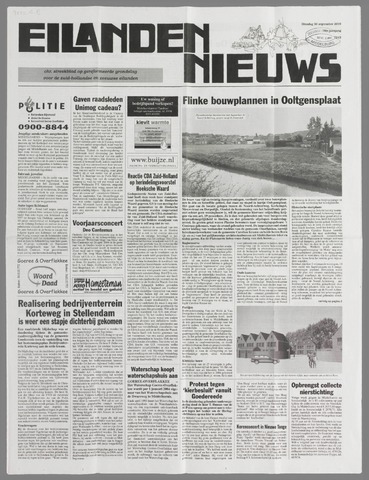 Eilanden-nieuws. Christelijk streekblad op gereformeerde grondslag 2003-09-30
