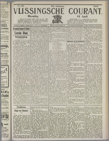 Vlissingse Courant 1912-04-15