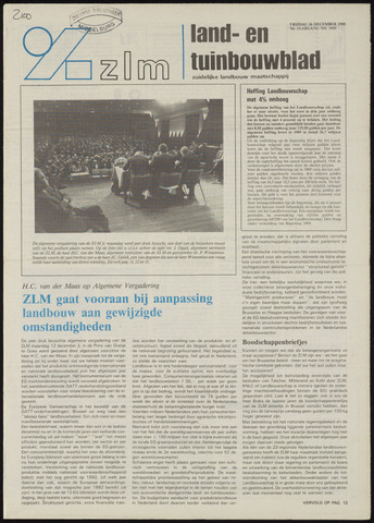 Zeeuwsch landbouwblad ... ZLM land- en tuinbouwblad 1988-12-16