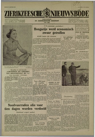 Zierikzeesche Nieuwsbode 1957-01-18