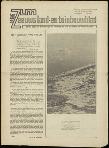 Zeeuwsch landbouwblad ... ZLM land- en tuinbouwblad 1967-03-24