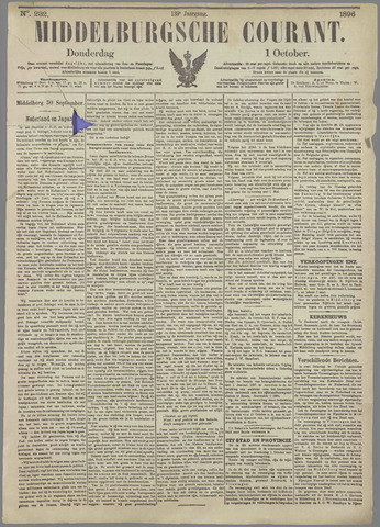 Middelburgsche Courant 1896-10-01