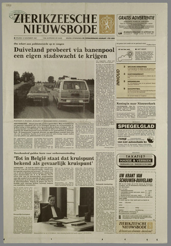 Zierikzeesche Nieuwsbode 1992-11-13