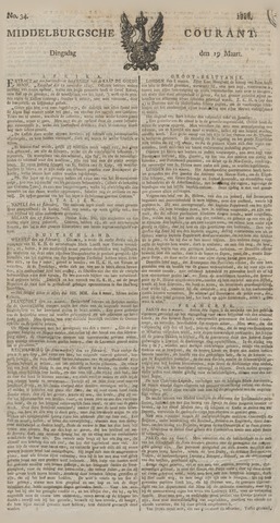 Middelburgsche Courant 1816-03-19