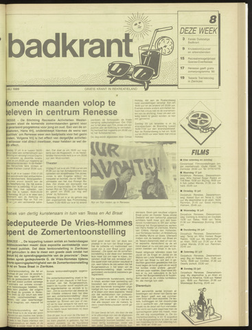 Schouwen's Badcourant 1989-07-14
