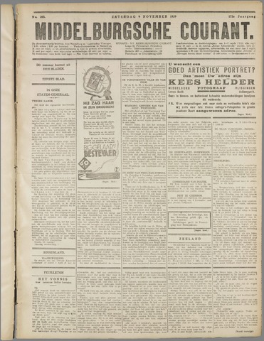 Middelburgsche Courant 1929-11-09