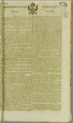 Middelburgsche Courant 1815-05-18