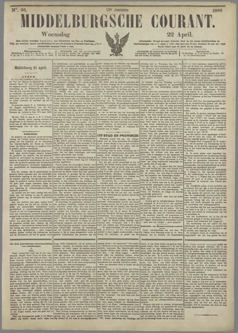 Middelburgsche Courant 1896-04-22