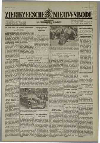 Zierikzeesche Nieuwsbode 1957-07-12