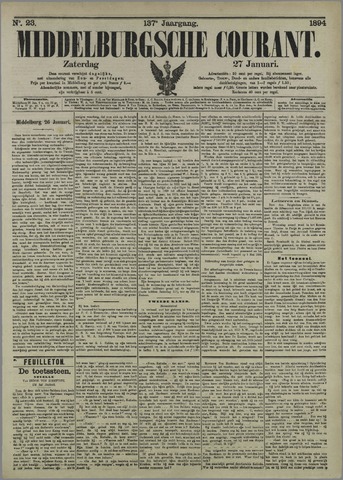 Middelburgsche Courant 1894-01-27