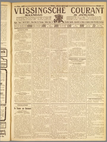 Vlissingse Courant 1921-01-31