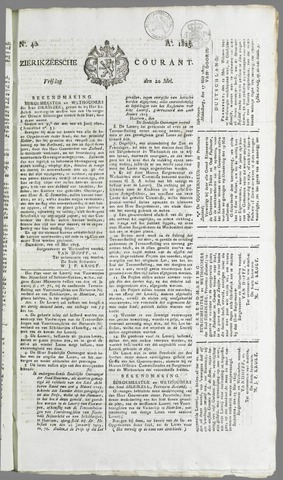 Zierikzeesche Courant 1825-05-20