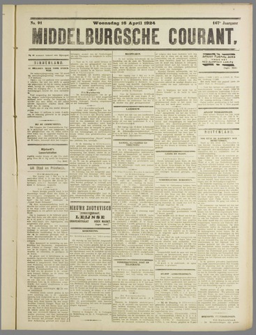 Middelburgsche Courant 1924-04-16