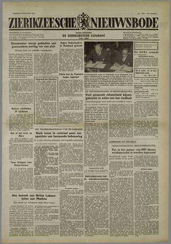 Zierikzeesche Nieuwsbode 1954-08-13