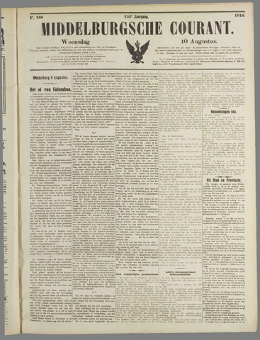 Middelburgsche Courant 1910-08-10