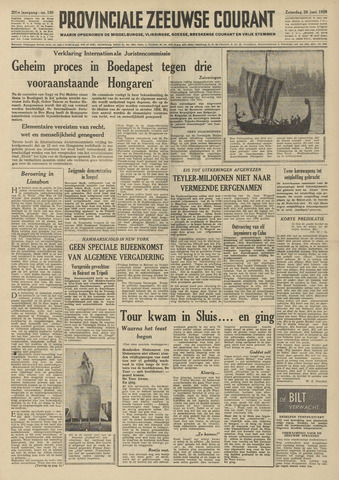Provinciale Zeeuwse Courant 1958-06-28